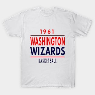 Washington Wizards Basketball 1961 Classic T-Shirt